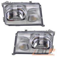 2x SCHEINWERFER H4/H3 SILBER MIT NEBEL LINKS+RECHTS FÜR MERCEDES W124 S124 C124