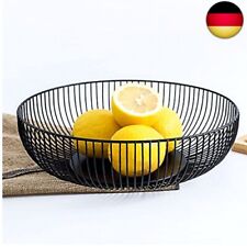 Obstschale Schwarz Matt