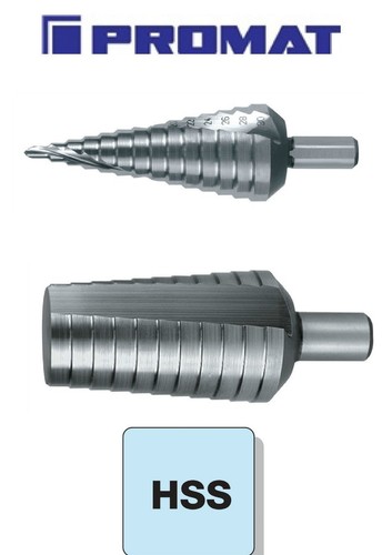 Profi stufenbohrer hss - stufenbohrer,