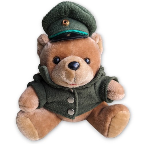 Polizei teddybär grüner - polizei, in