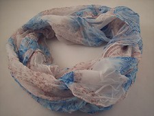 Loopschal,Loop,Schal,Seide,Viscose,Crashoptik,Seidenschal,Sommerloop-Viskose