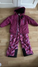 Color Kids Set: Ski-/Winterjacke + Skihose Gr. 116–122 Beere/Magenta Airflo 5000