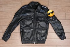 Lederjacke Polizei