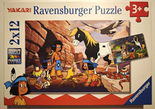 Yakari Puzzle 2x 12  XXL Teile