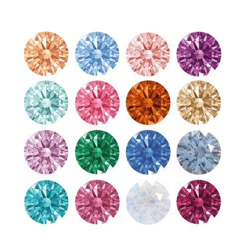 Swarovski zirkonia round - swarovski, cut