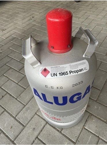 Alugasflasche gebraucht - 11,