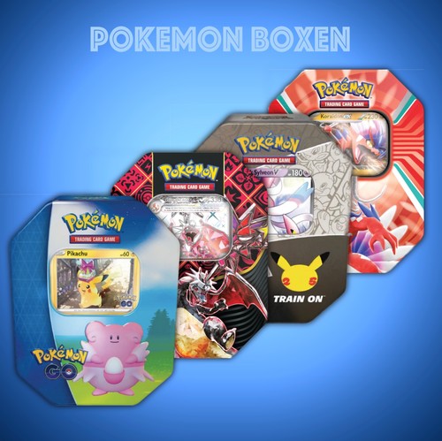 Pokemon tins zur auswahl - tins, auswahl!