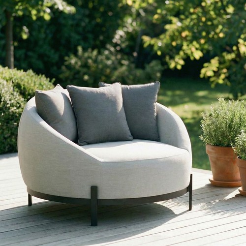 Outdoor sofa mit kissen - mit, und