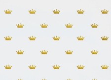 36 glitzernde Krone Aufkleber