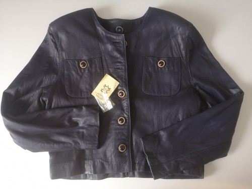 Damen leder jacke clan - by, biba