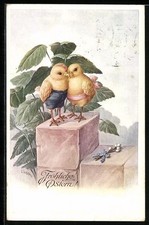 Künstler-AK C. Öhler: Zwei