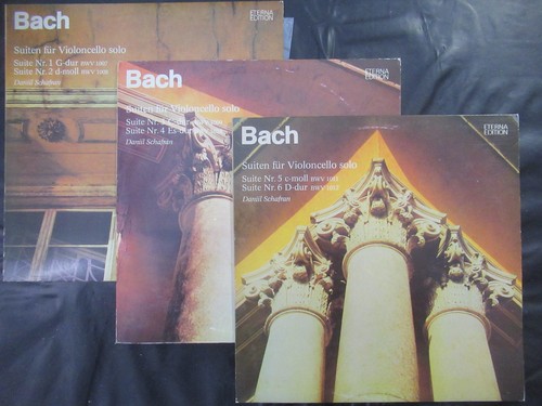 Schafran bach suiten - schafran,