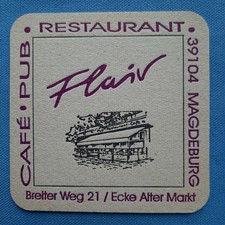 Czech Rep. - Budweiser Budvar - Cafe Flair Magdeburg