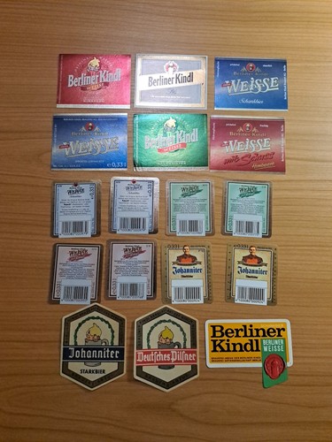 Bieretiketten berliner - ☆☆bieretiketten,