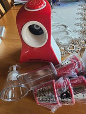 Gourmet Maxx Chefschneider, rot  weiß  - TV Das Original  01448