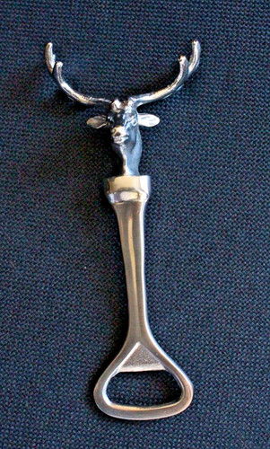 Flaschenöffner hirschkopf - flaschenöffner,