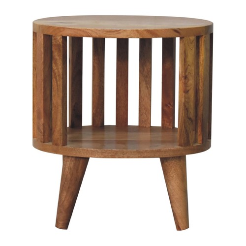 Nachttisch mangoholz massiv - nachttisch,