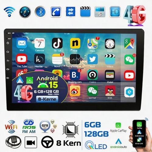 Qled doppel 2din - 9",