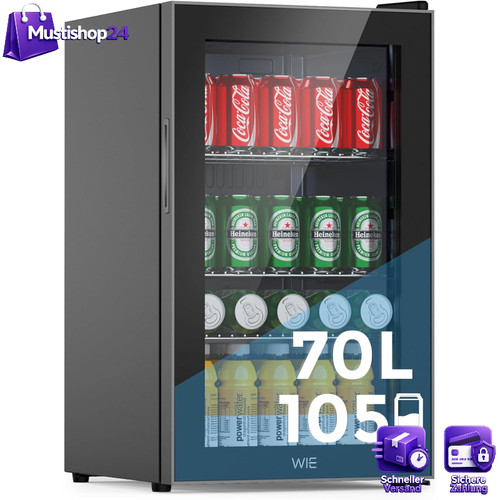Mini kühlschrank 70l doppelte - 70l,