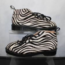 Fred Perry x George Cox Pony Hair Monkey Boots Gr. UK 8 Made in England B1240