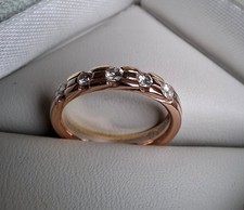 Echtschmuck Ring 585 Gelbgold
