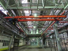 DEMAG KBK Portalkran Kranhimmel Kran Kettenzug Hallenkran Kranbahn 2000KG 40x6m