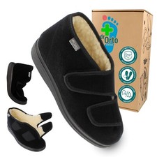 Orthopädische Verbandschuh Damen Herren gefüttert Klett Gr. 36-48 dr Orto Hakkas