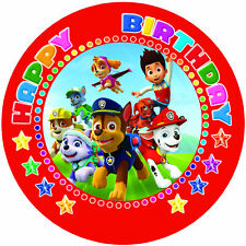 Tortenaufleger Geburtstag Tortenbild Fondant Oblate Paw Patrol P121
