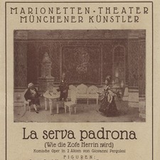 Flugblatt Marionettentheater