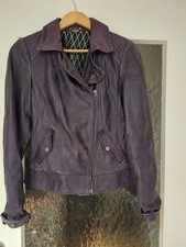 schöne sportliche Lederjacke