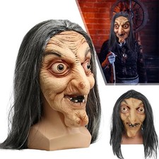 Halloween Gruselige Hexenmaske