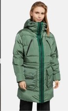 Belstaff 💚schöner Damen Mantel Daune 💕Olive  tolle Details