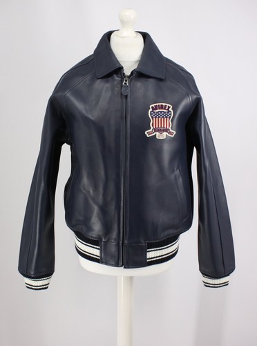 Avirex herren icon jacke - icon, leder
