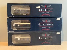 Liliput Personenwagen "Deutsche Bundesbahn", 3 Stück, OVP, Spur H0