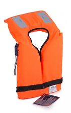 100N Rettungsweste Ohnmachtsicher Orange Schwimmweste Boot Kind Erwachsene Weste