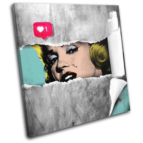 Pop art street marilyn monroe - pop,