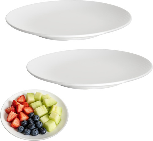 2pcs serviertablett rund - serviertablett,