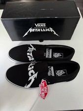 Metallica  vans slip on 