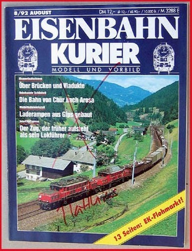 Eisenbahn kurier ausgabe - -,