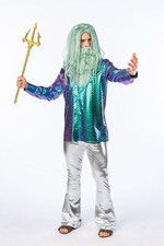 Hemd neptun mit fischschuppen - neptun,