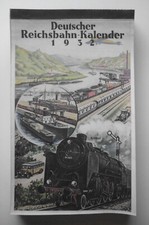 Deutscher Reichsbahn-Kalender 1932, ORIGINAL ohne Titelblatt und Geleitblatt