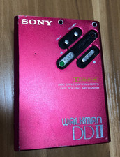 Sony WM-DDII WM-DD2 rot Kassetten-Player - DEFEKT als Ersatzteil