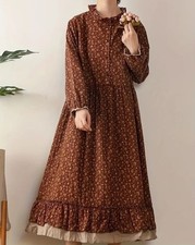 ❣️Romantik Rüschen Kleid L 40 XL 42 oversize Cottagecore Vintage Shabby Landhaus