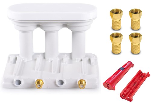 Lnb monoblock twin triple - lnb, feed