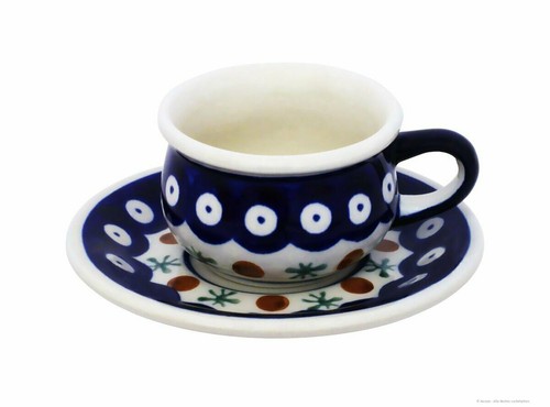 Bunzlauer keramik tasse mit - keramik,