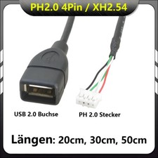 PH2.0 USB Kabel Adapter 4 pin