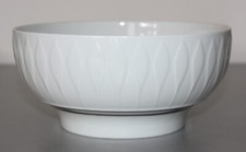 Thomas Lanzette Dessertschüssel  m. platin-braunem Randdekor Dm 12 cm