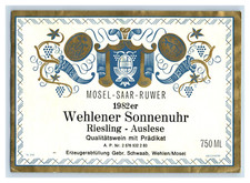 1970's-80's Wehlener Sonnenuhr