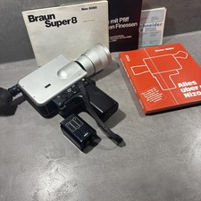 Braun Nizo Professional Super 8 Kamera Camera getestet und funktioniert top!
