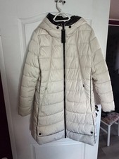 steppjacke damen Gr.44 gebraucht in creme